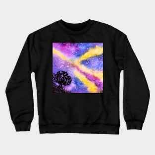 Rainbow Aurora Crewneck Sweatshirt